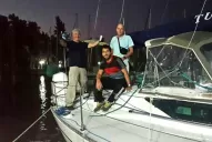 Intensa búsqueda de cuatro argentinos que naufragaron en Brasil