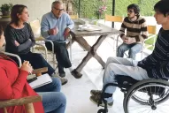 Fue como bomba, tuvimos que ir reconstruyendo la vida como se podía