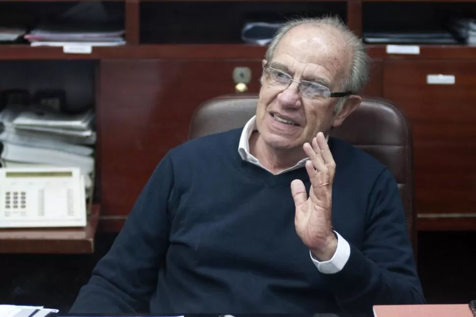 AL MANDO. García coordina la comisión que orientará la reforma estatutaria. la gaceta / foto de inés quinteros orio