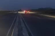 La gruta de Sebastián advierte del peligro mortal en la oscura avenida del Bicentenario