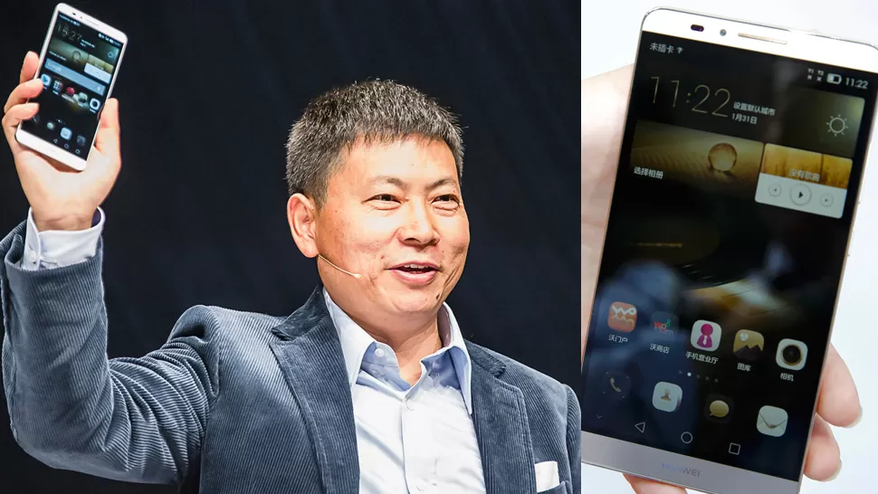 APUESTA. Huawei busca competir mano a mano con Samsung y Apple. REUTERS