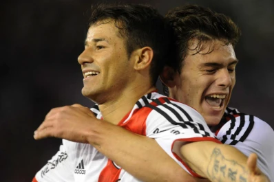 Rodrigo Mora: es lindo hacer dos goles en el Monumental