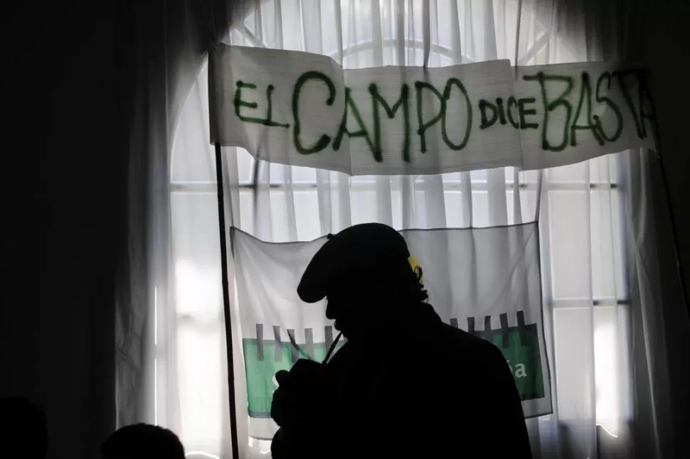 EN 2013. En marzo del año pasado, ruralistas de Tucumán se reunieron ante su enojo por las políticas oficiales. la gaceta / foto de diego aráoz (archivo)