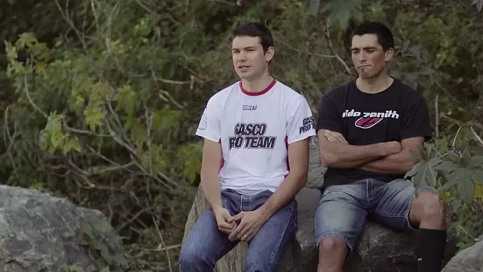 LOS GANADORES. Gasco y Caraccioli hablan sobre sus experiencias. CAPTURA DE VIDEO.