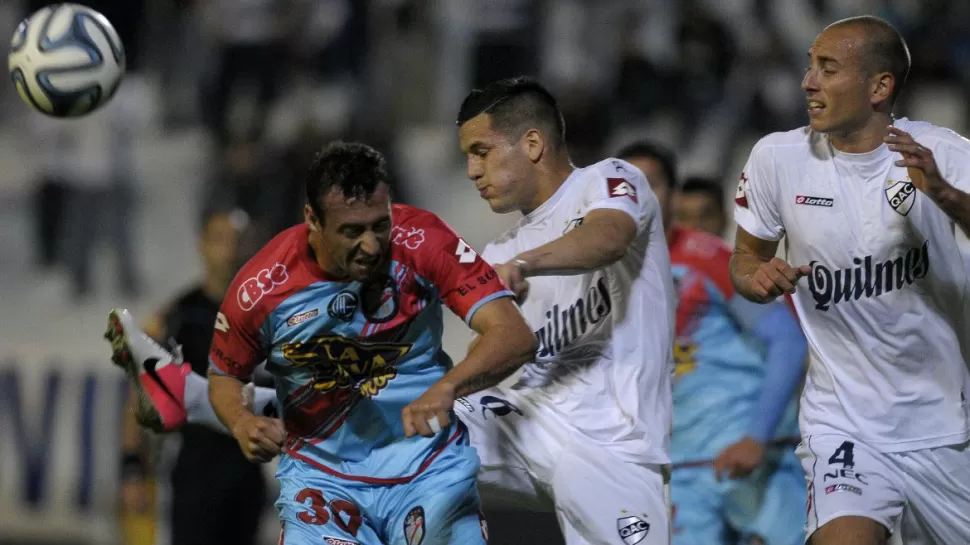 AIRE. Quilmes respiró en su casa, frente a un desconocido Arsenal de Sarandí. IMAGEN TOMADA DE INFOBAE