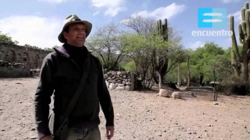 PRODUCCIÓN TUCUMANA. Fabián Bonilla conduce “El hombre de Tukma”. captura de tv