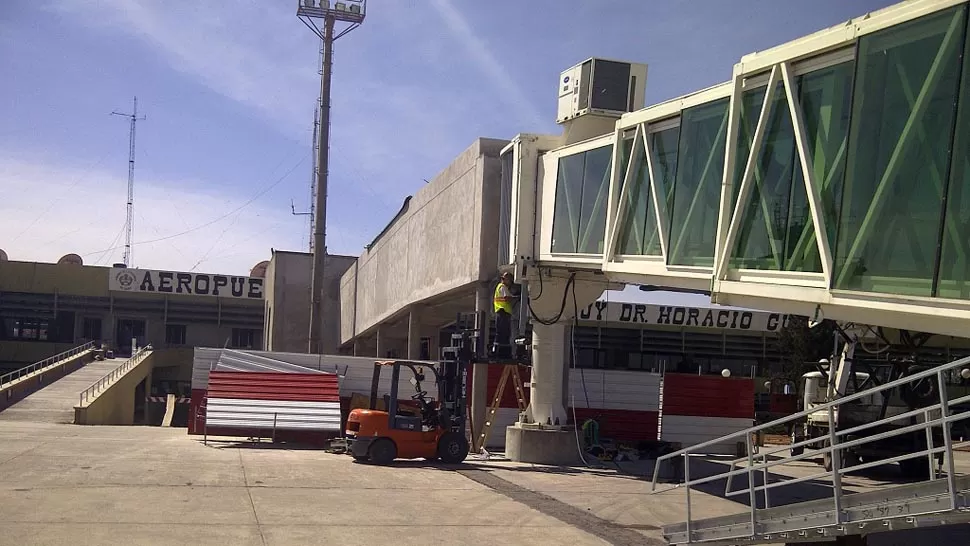 AL NORTE. El aeropuerto Horacio Guzmán, en Jujuy, es uno de los afectados. 