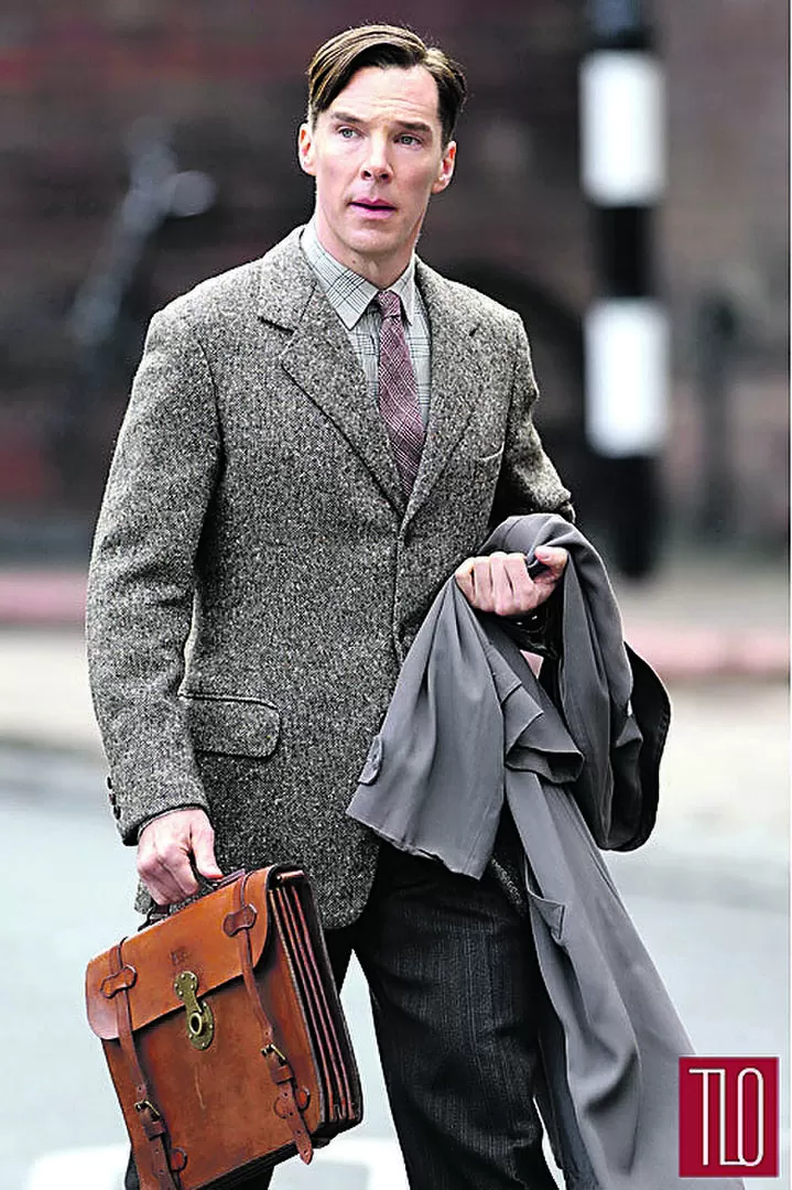 ALABADO. Benedict Cumberbacht,  en la piel de Alan Turing.  