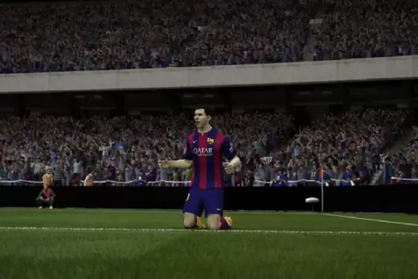 Messi anota un golazo en el 'FIFA 15'