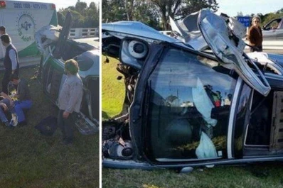 Julio Bocca protagonizó un accidente en Uruguay