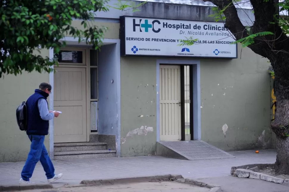REFERENTE. El hospital Avellaneda es precursor en la atención de adictos. la gaceta / foto de diego aráoz