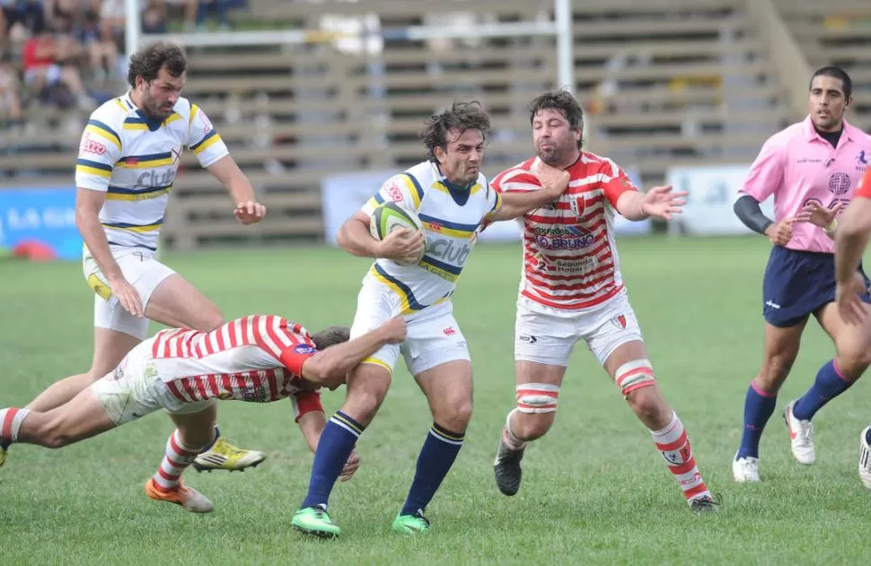 BUSCA CAMBIAR LA CARA. Nicolás Cipulli, autor de dos tries, reconoció que su equipo no hizo un buen partido y que deberán corregir la imagen para la Copa de Oro. 