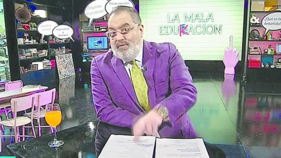 JORGE LANATA / CAPTURA DE TV