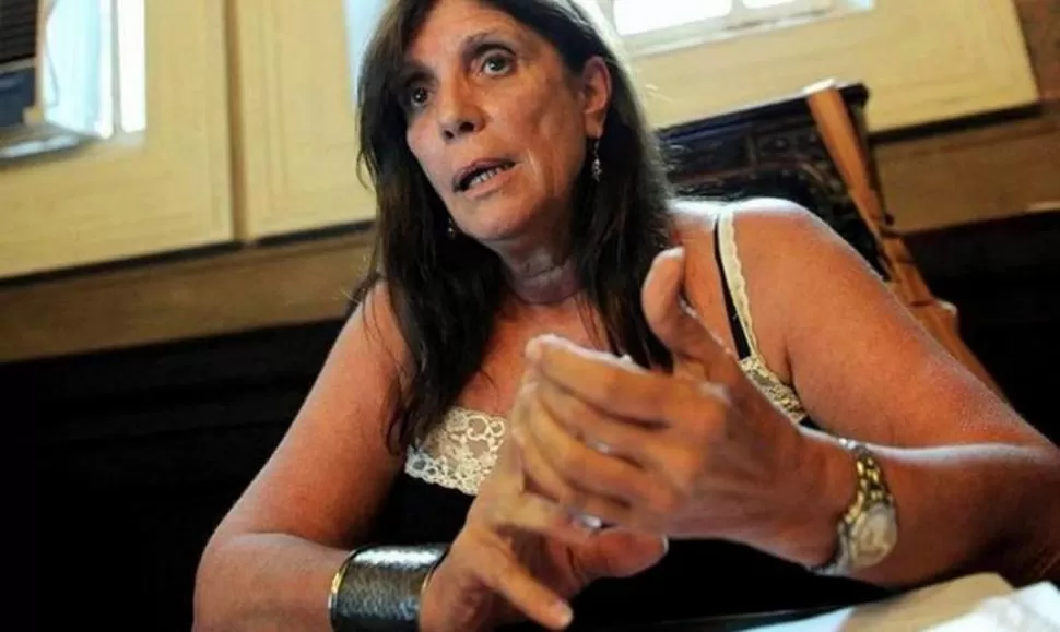 DEFENSA. La diputada García (FpV) criticó a la oposición por un planteo. 24con.com