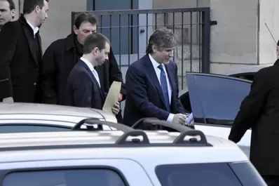 El vicepresidente Boudou pasó por tribunales para registrar sus huellas dactilares