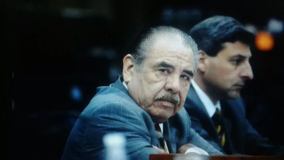 IMPUTADO. El ex juez Felipe Terán, en un tramo del juicio.  LA GACETA / DIEGO ARÁOZ