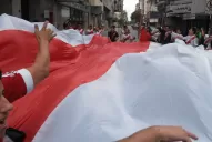 Hinchas de River se concentraron en Plaza Independencia