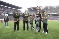 El emotivo homenaje a Joost van der Westhuizen