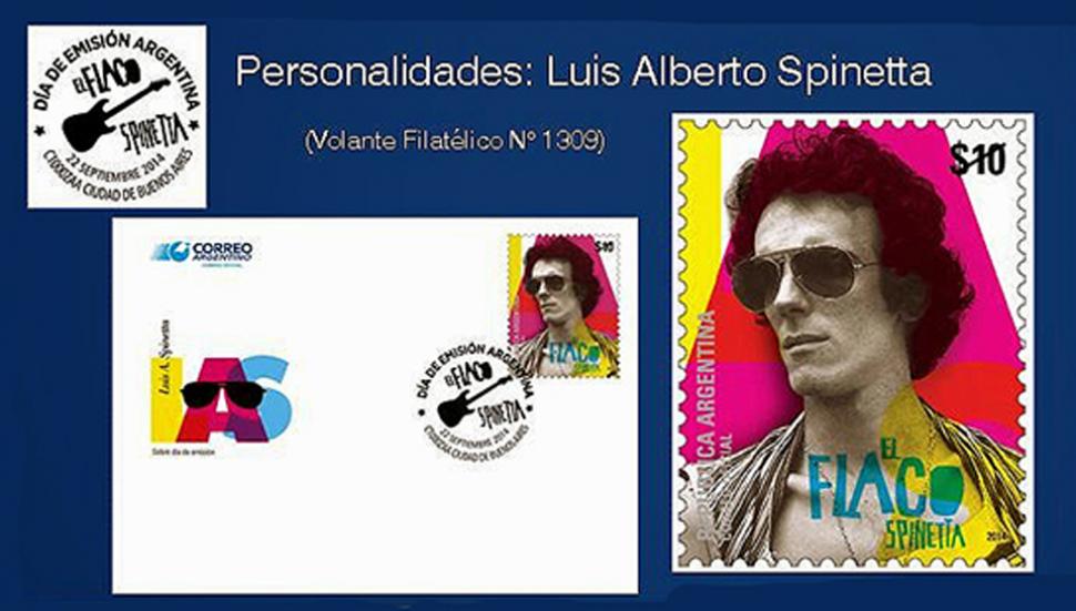 El Correo Argentino homenajerá a Luis Alberto Spinetta con un sello postal
