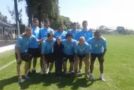 Junto al plantel de Atlético, Jazmín ya pelea no pelea sola