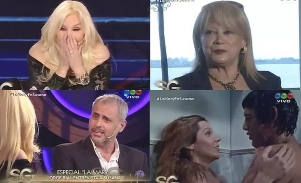 Susana Giménez se dejó entrevistar por Rial en su propio programa