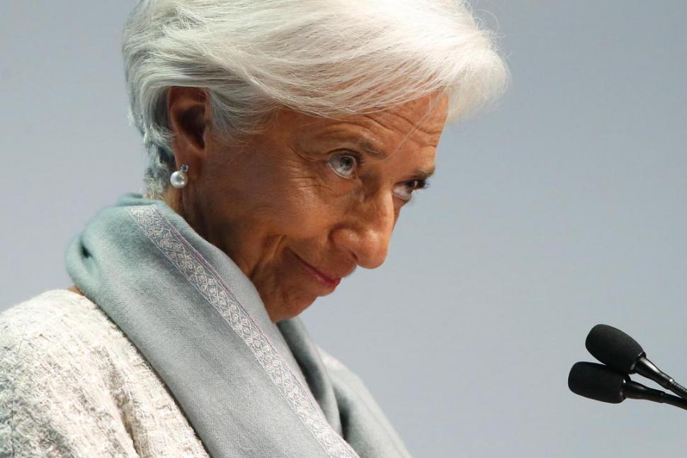 VISIÓN DE GERENTE. Lagarde trata ahora de minimizar las preocupaciones. reuters