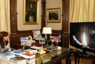 Cristina: Si yo no hubiera ganado las elecciones, me pregunto si tendríamos ARSAT en el espacio