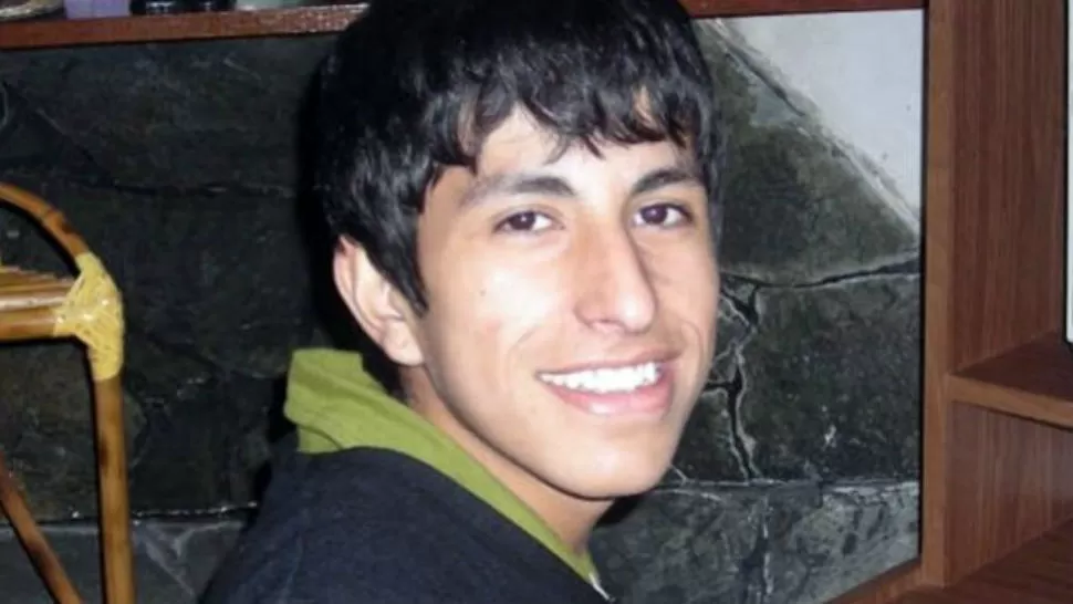 ARRUGA. El joven estaba desaparecido desde el 31 de enero de 2009. IMAGEN DE TN.COM