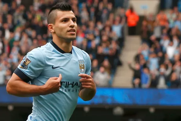 Con un póquer del Kun Agüero, el Manchester venció al Tottenham