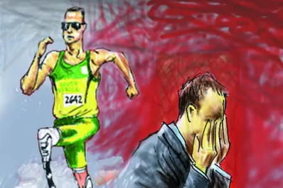 Antes de la sentencia de Oscar Pistorius