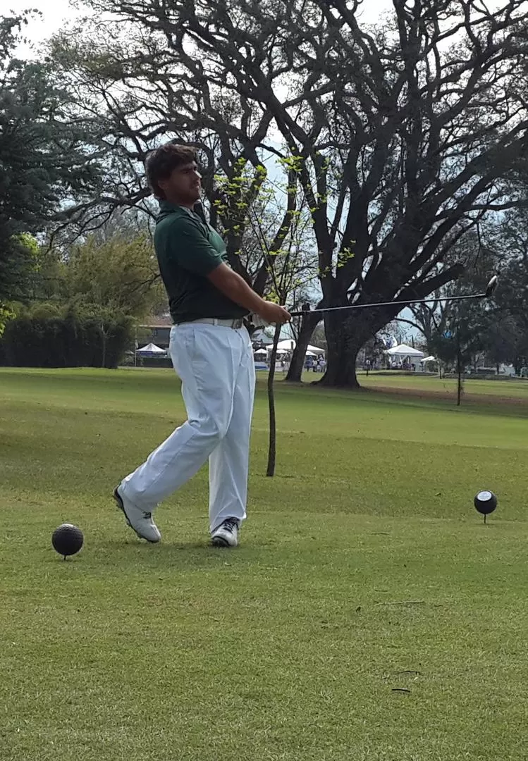 MÁS QUE BIEN. Nelson Ledesma logró una gran remontada en la ronda final. 