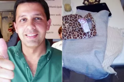 Un político de La Rioja recibió repudios por regalar trapos de piso para el Día de la Madre