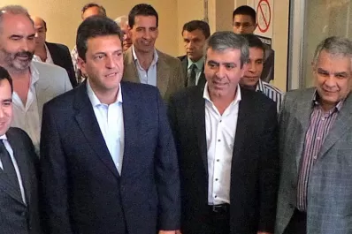Massa y Cano se mostraron juntos, pero evitaron hablar de un acuerdo electoral