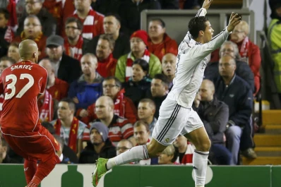 Real Madrid goleó al Liverpool por la Champions