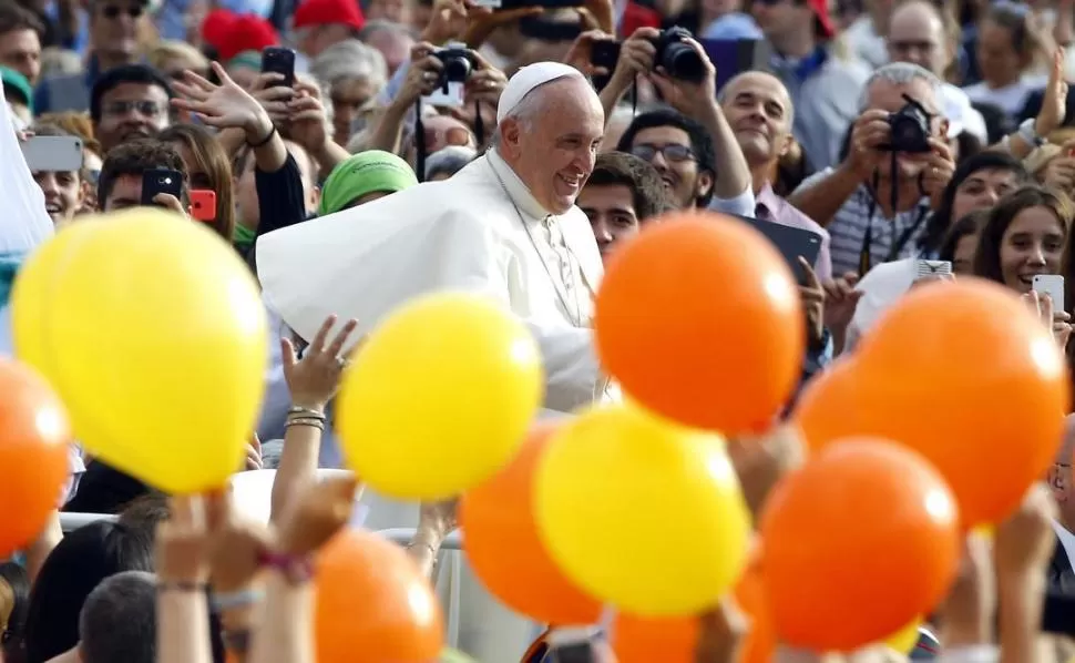 ENERGICO. El Papa criticó a los corruptos que causan daño a la sociedad y que se creen vencedores. reuters 