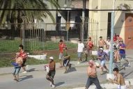 Hinchas de Newbery generaron caos en Villa Quinteros