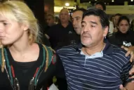 Apareció un video que muestra a Maradona agrediendo a Rocío Oliva