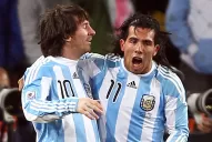 Cómo jugará la Selección con Messi y Tevez juntos