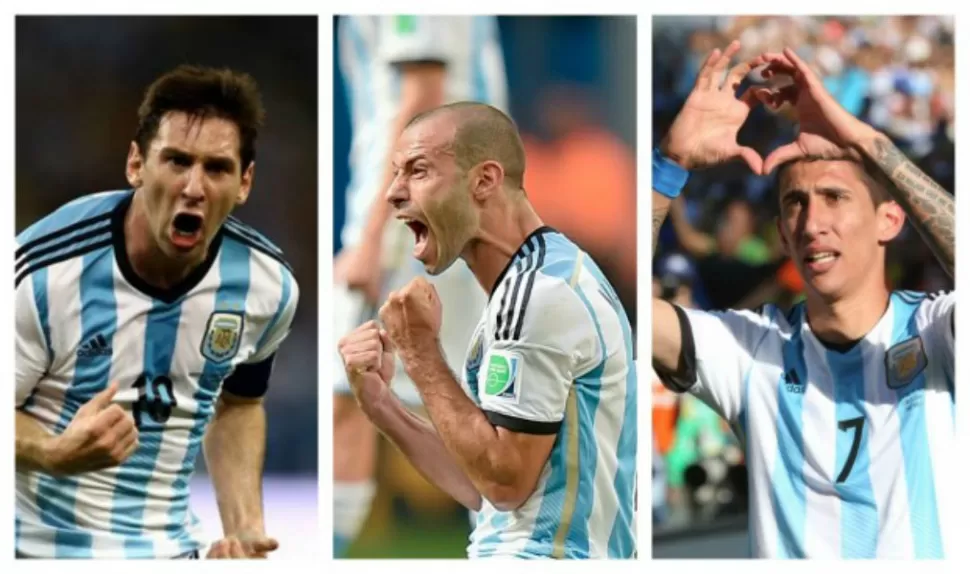 Messi, Mascherano y Di María son candidatos al Balón de Oro 2014