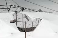 El temporal dañó el techo del Unico de La Plata