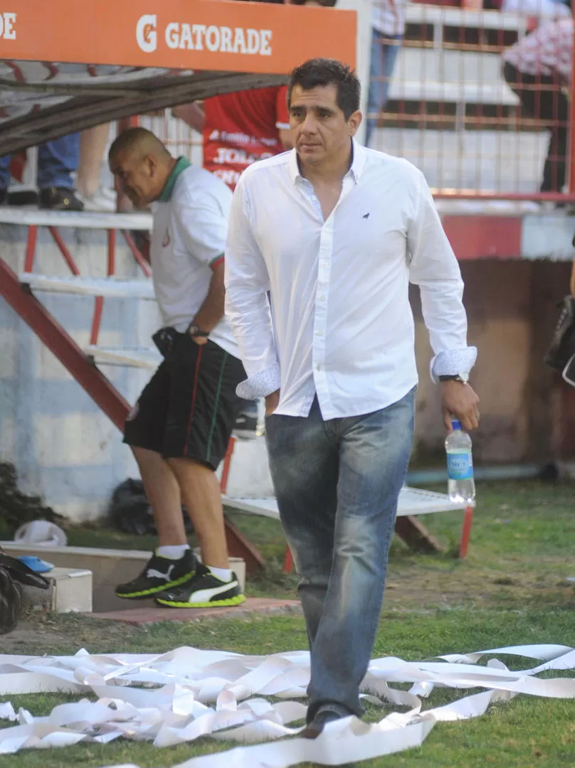 CONTINUIDAD. Marcos Gutiérrez tiene contrato con San Jorge hasta octubre 2015. 