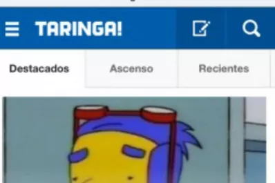 Taringa! lanzó una nueva versión de su sitio para dispositivos móviles