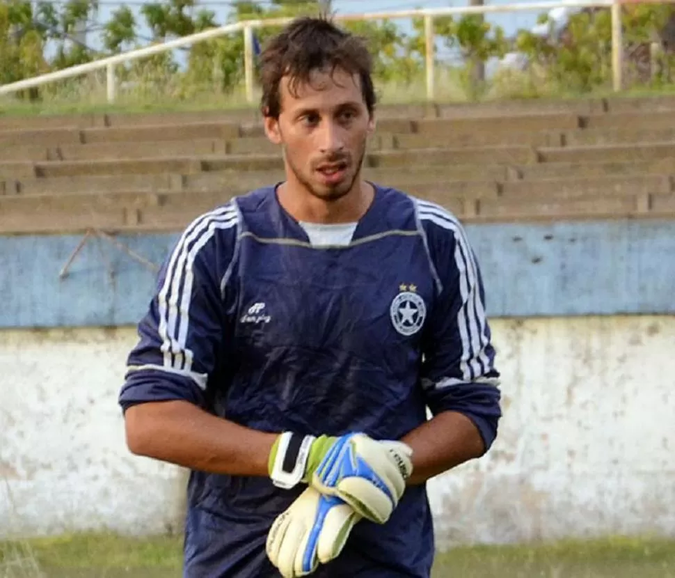 UNA BUENA. Martín Mocoroa volvió a entrenarse con el plantel de San Jorge. 