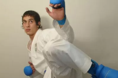 El tucumano Amargos cayó en octavos de final del Mundial de karate