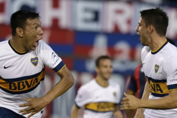 Boca goleó a Cerro Porteño 4-1 en Paraguay