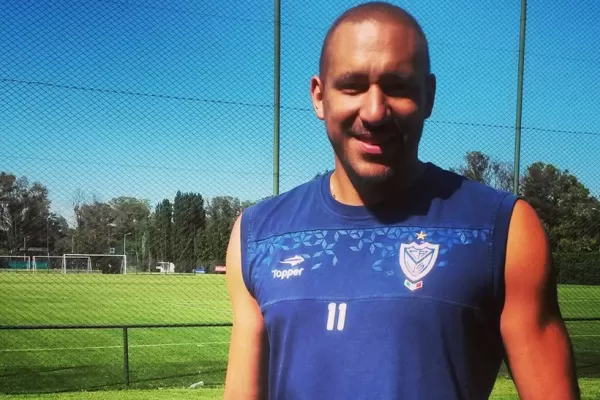 Jonás Gutiérrez regresó a los entrenamientos en Vélez