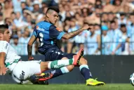 Racing le ganó a Banfield 1-0 y se acerca al líder River