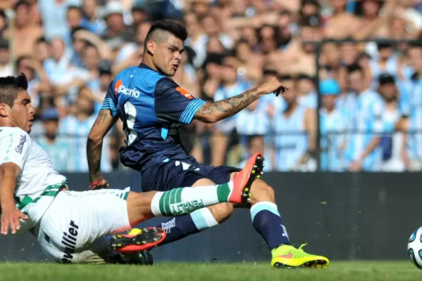 Racing le ganó a Banfield 1-0 y se acerca al líder River