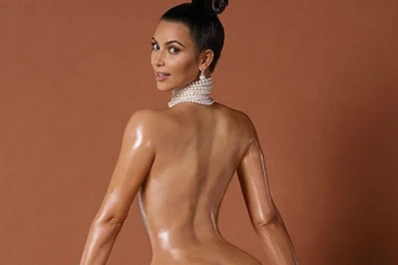 Kim Kardashian rompe internet con una foto desnuda
