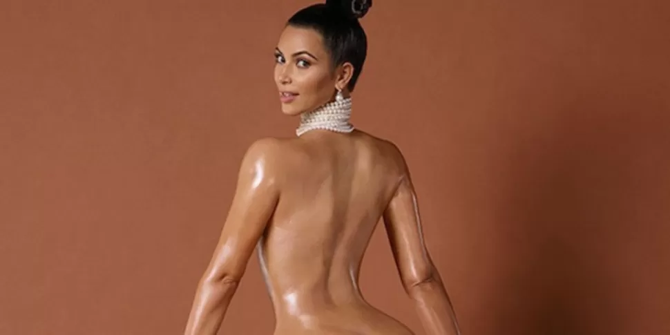 Kim Kardashian rompe internet con una foto desnuda